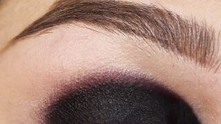 Maroon Smokey Makeup Look