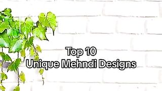 Unique mehandi desighn