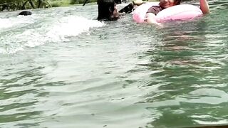 Cool water swimming