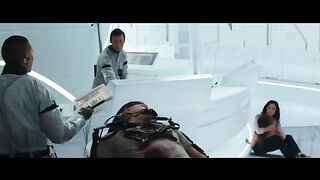 Elysium  Action Sci-Fi Movie  Full Escape From Kruger Scene  Sharlto Copley  Matt Damon