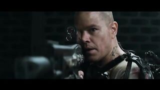 Elysium Movie Full Final Battle Scene Max Vs Kruger