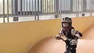 how a kid expert in cycling