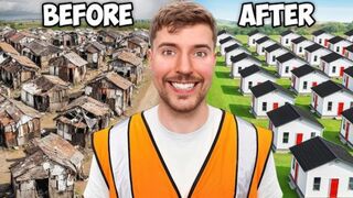 100 houses were built and distributed for free!