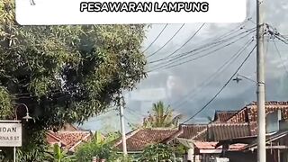 A traditional Lampung tribe food party held after the holiday as an expression of gratitude to God