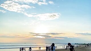 The beauty of coastal tourist attractions in Lampung with various facilities to pamper yourself