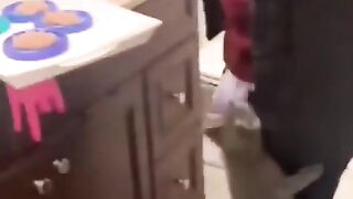 Excited cat