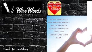 1D=KATA MUTIARA CINTA V1RJ.