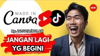 Ini RAHASIA‼️ Buat Video AI STORYTELLING Pake Canva GRATISAN????Ide Konten Niche Baru Bisa Monet