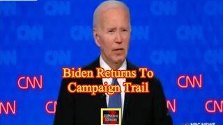 Biden returns to campaign trail as pressure grows after debate performance