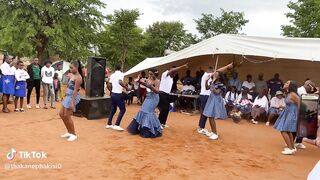 Dancing for the party