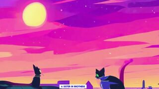 "Moonlit Bonds: Siblings Transformed" #moonlitadventures #siblingbond #nightlyescapades #cattransformation  #unbreakablebond #storytelling