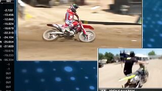 Manobras exclusivas no campeonato de Motocross