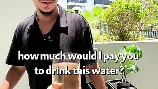 How much would i pay you to drink this Water?#drmishkatshehata #lifestyledoctor #