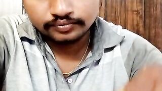Funny chicken eating
