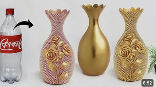 Bouteille to vase decoration