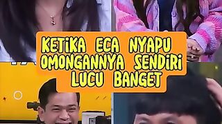 Ketika eca nyapu omonganya sendiri lucu banget #fyp #trending #lucu #vira