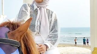 The beauty of "Kedu Warna" Beach, South Lampung