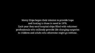 Colton Dixon - Build a Boat (with Mercy Ships) [Official Studio Performance](360P).