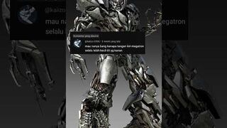 KENAPA TANGAN KIRI MEGATRON SELALU LEBIH KECIL DARI PADA