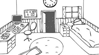 Productive Animation 1 The daily life of a productive muslim - It Revolves Around Salah!!
