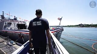 I Visited The Most Overpowered US Navy Warship