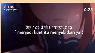Di balik senyuman ada kesedihan yang mendalam