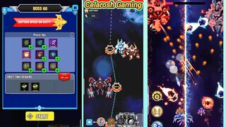 Epic Space Shooter F1:Unlocking Plume & Defeating Boss 60 |Boss Mode Gameplay by Celarosh Gaming