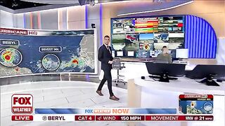 Hurricane Beryl Maintains Strength As It Churns In The Caribbean