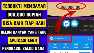 Aplikasi penghasil uang cair setiap hari | WD 300 ribuan ke gopay dan bisa ke dana