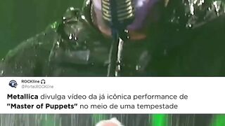 PÉ D'ÁGUA E O CORO COMENDO SOLTO - METALLICA