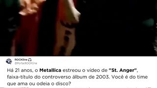 QUEM ESTA LEMBRADO ? SANT ANGER - METALLICA