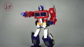 spectacular performance of Autobot leader, Optimus Prime!