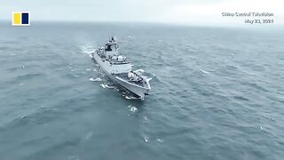 PLA blockade drills start around Taiwan