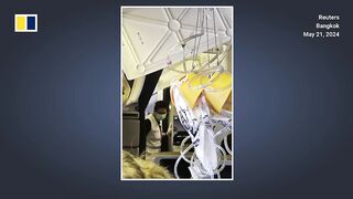 Deadly turbulence hits Singapore Airlines flight
