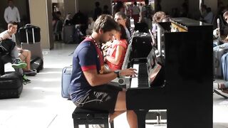 Paris railway station improvisation!