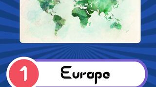 Which is the Smallest Continent by Land Area? | Quick Quiz Challenge!