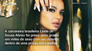 video carcereira com detento