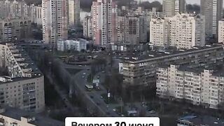 СЛЕД СНОЩНИЯТ ОБСТРЕЛ НА КИЕВ