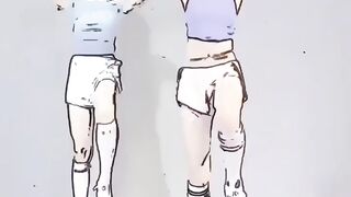 Girl workout