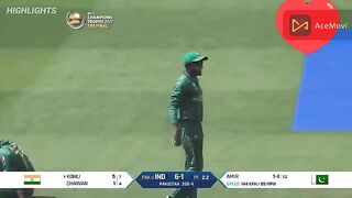 MUHAMMAD AMIR VS VIRAT KOHLI