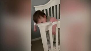 Hilarious baby sleep moments caught on camera ????????