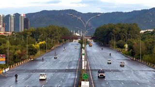 After Rain Islamabad fasil masjid beautiful view