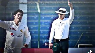 Naseem Shah great bowling