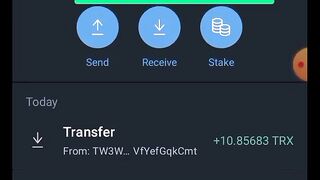 Tron online Withdraw prof TrxMining site