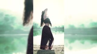 Indian Girl Vrushika Mehta Dance