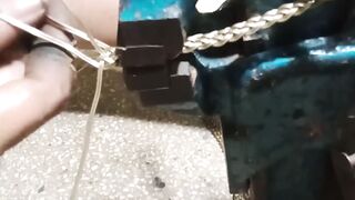 Make woven bracelets