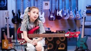 IRON MAIDEN - Wrath Child (Bass Line)