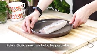 ¡Poca gente conoce este TRUCO para COCINAR PESCADO!. En 10 minutos RECETA FÁCIL de PESCADO