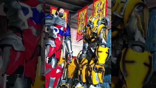 Ultraman mecha wearable robot Transformers