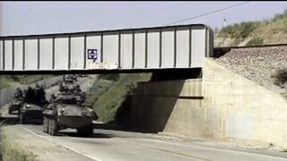 US Marines during 1992 Los Angeles riots